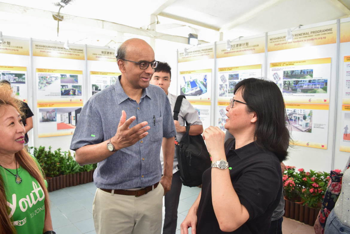 Residents provide feedback for Taman Jurong Neighbourhood Renewal Programme