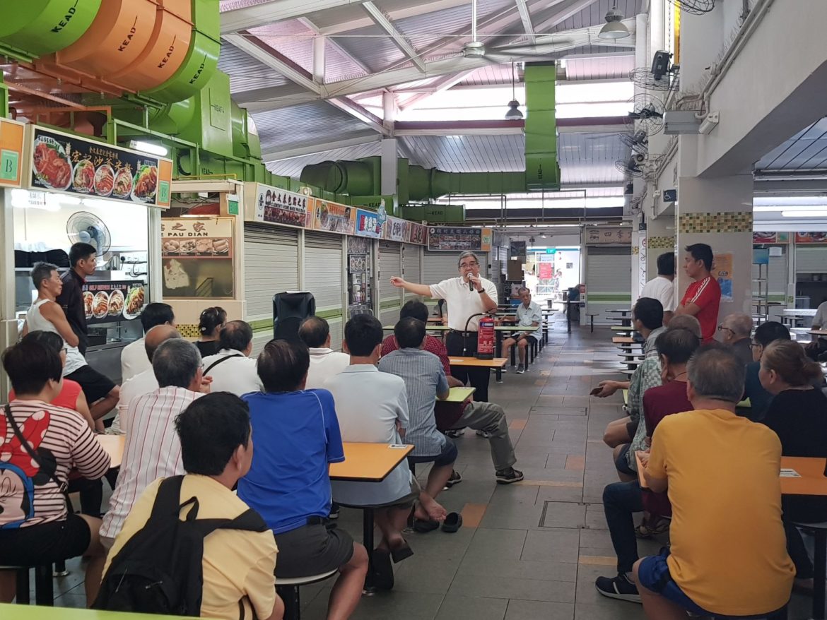 Preparing for fire emergencies at hawker centres