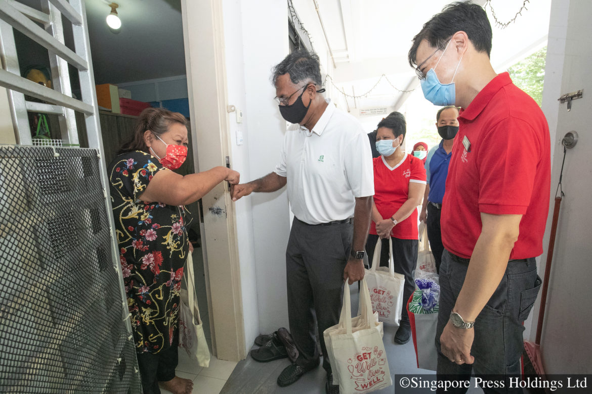 NTFH frontline healthcare workers adopt a rental block at Bukit Update: Covid-19 vaccination and support measures