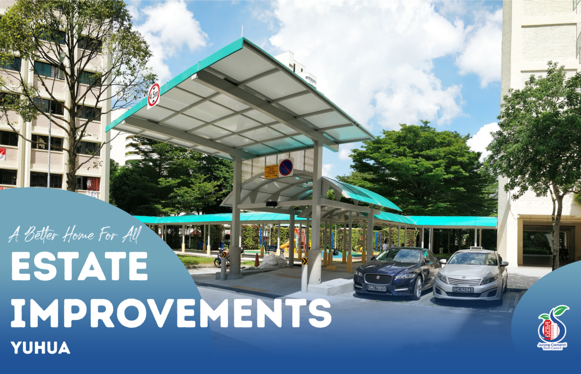 Estate improvement works and Lift Enhancement Programme in Yuhua