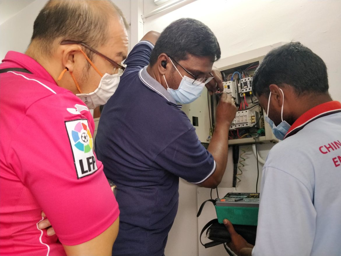 Electrical upgrades to lampposts and switch rooms to improve safety of residents